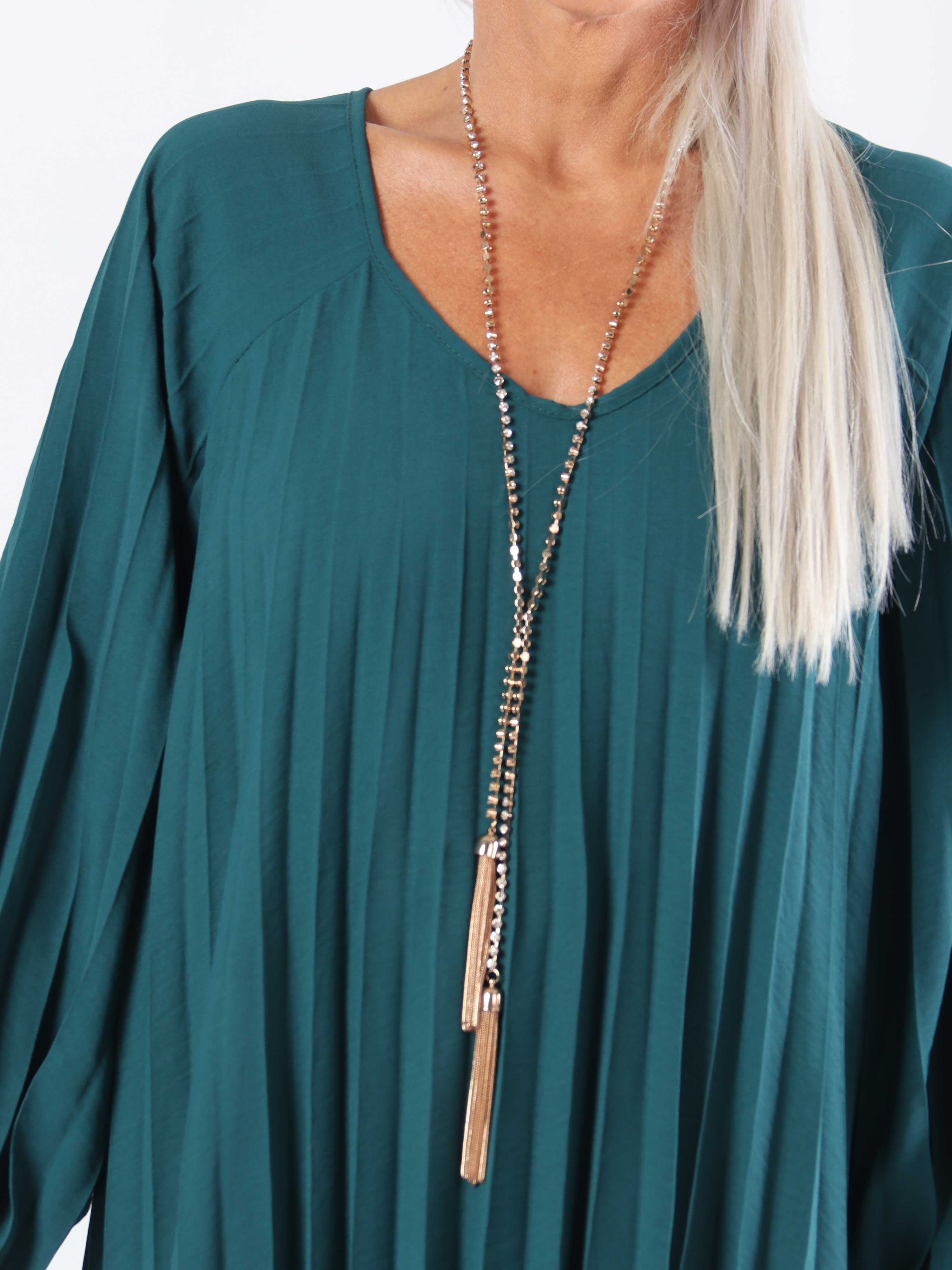 Santorini Dress - Söt klänning i plusstorlek med veck